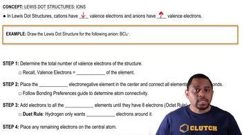 Lewis Dot Structures: Ions (Simplified) Concept 1