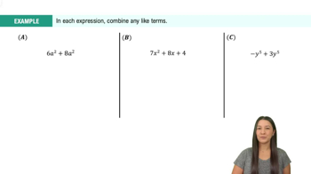 Like Terms Example 1