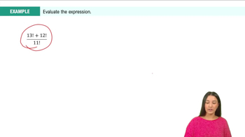 Factorials Example 1