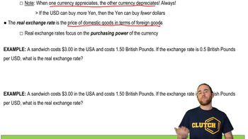 Nominal and Real Exchange Rates