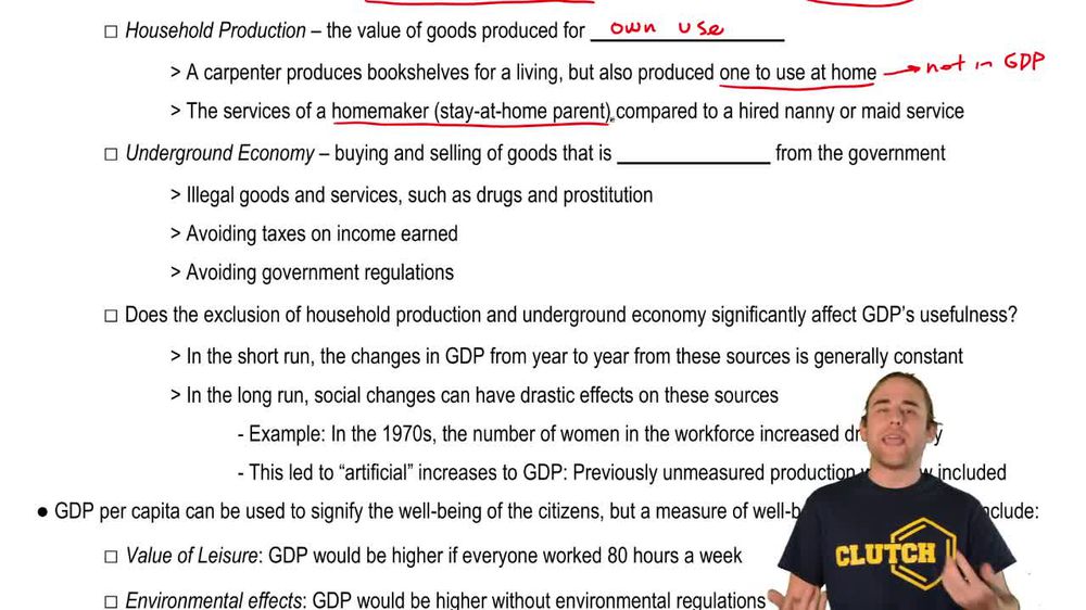 Shortcomings as Measure of Production
