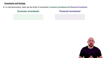 Investment and Savings