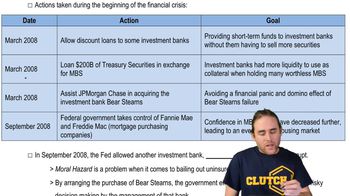 Federal Reserve Policies during the 2007-2009 Recession