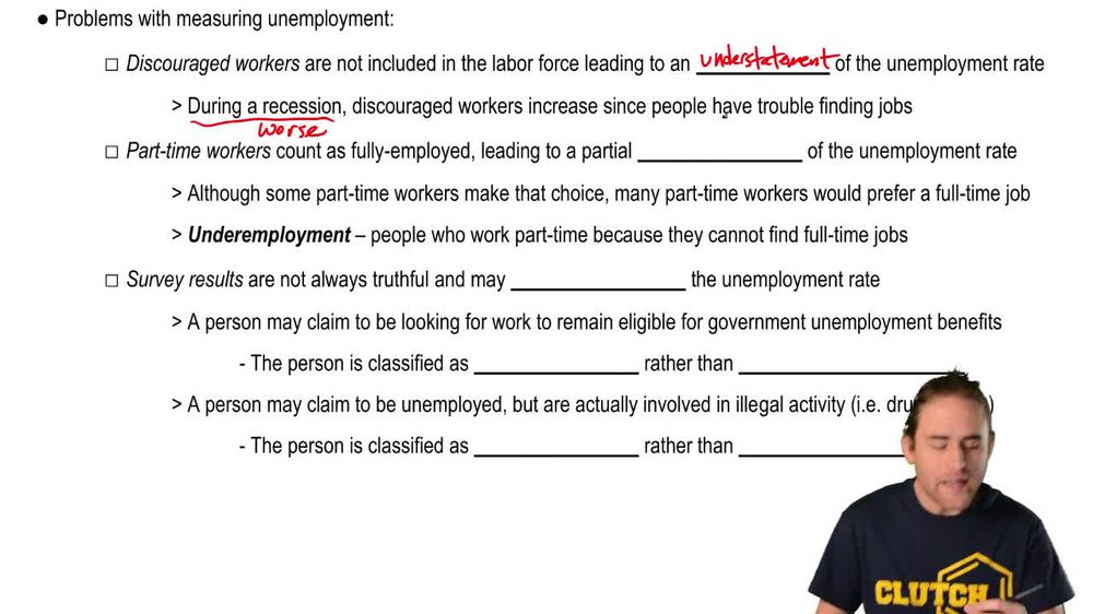 Problems with Measuring Unemployment