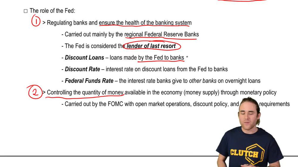 Role of the Federal Reserve