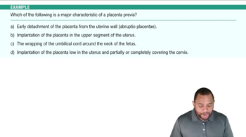 Pregnancy & Pathology Example 1