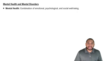 Mental Health & Mental Disorders Concept 1