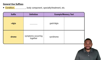 General Use Suffixes Concept 1