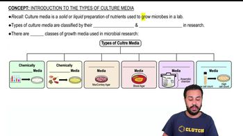 Introduction to the Types of Culture Media