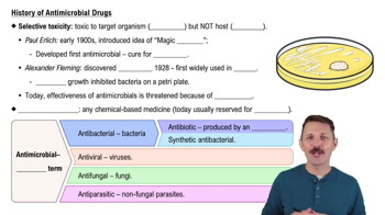 History of Antimicrobial Drugs