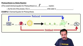 Photosynthesis is a Redox Reaction