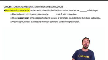 Chemical Preservation of Perishable Products