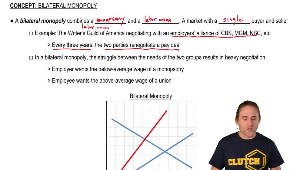 Bilateral Monopoly