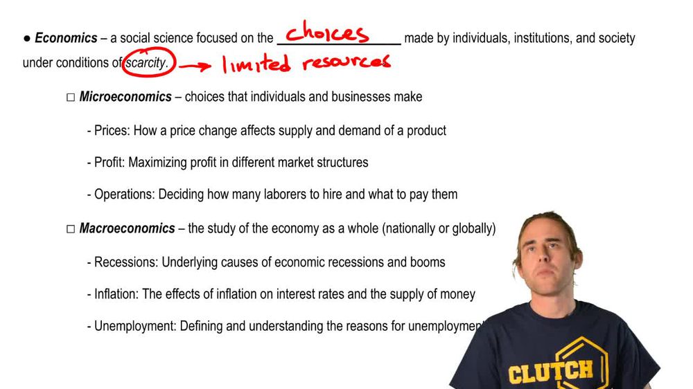 Definition of Economics:Micro vs. Macro