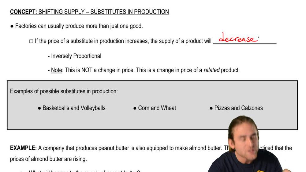 Substitutes in Production
