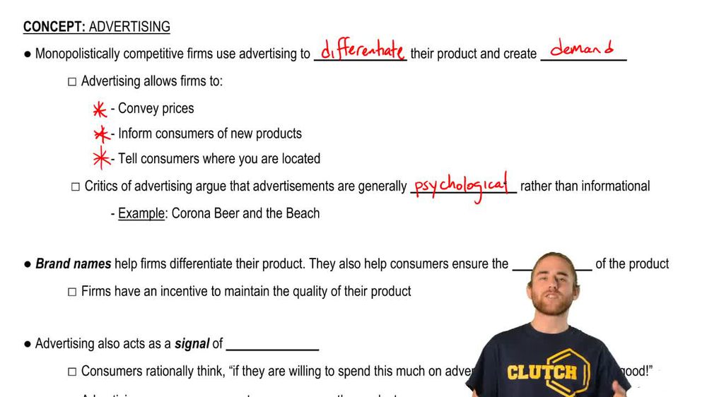 The Role of Advertising