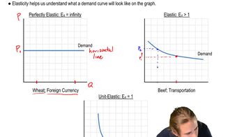 Price Elasticity of Demand on a Graph