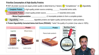 Prioritize Consumption of High-Quality Proteins