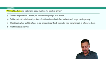 Nutrition For Young Children (Ages 1-5) Example 1