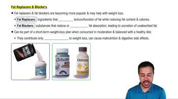 Fat Replacers & Blockers