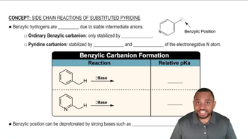 Side-Chain Reactions of Substituted Pyridines Concept 1