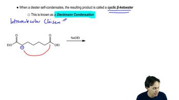 Diesters (Dieckmann Condensation)