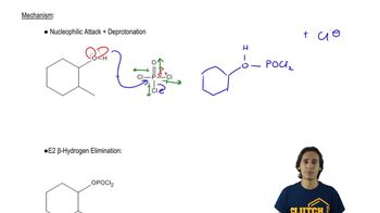 Mechanism of Dehydration with POCl3