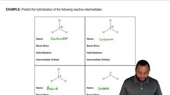 Bond sites, hybridization, and intermediate orbitals