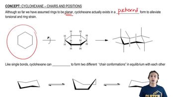 What is a chair conformation?