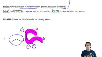 Provide the IUPAC name for the following alkane