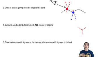 Step 5 to Drawing Newman Projections