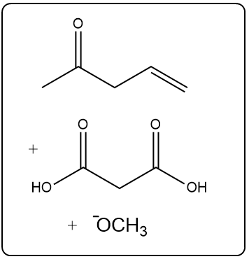 Reagents for Michael Addition with hydroxyl and methoxy groups.