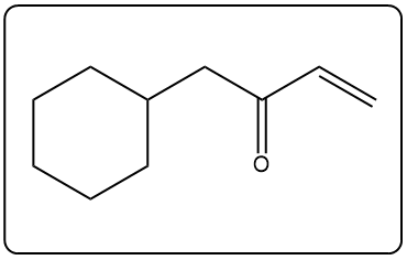 Proposed major product of the reaction, featuring a carbonyl group.