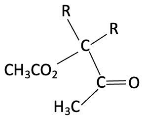 Option D for structure of compound B