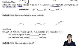 Understanding hybridization effects.