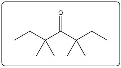 Chemical structure of an alternative carbonyl compound.