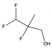 Final product structure with an alcohol group in the nucleophilic catalysis.