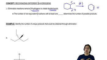 Unique β-carbons and possible products