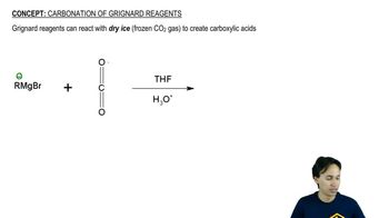 Carbonation of Grignard Reagents