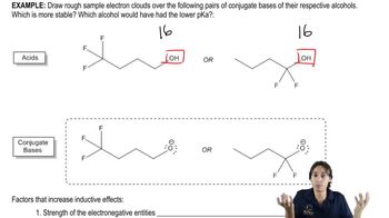 Using electron clouds to understand the inductive effect.