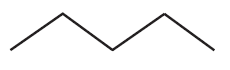 Diagram illustrating the structure of alkanes for analyzing alkyl chlorides from monochlorination.