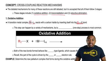 Cross-Coupling Reaction Mechanisms