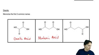 Nomenclature of Diacids