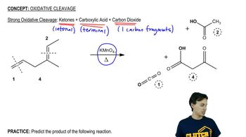 General properties of strong oxidative cleavage.