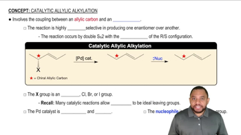 Catalytic Allylic Alkylation Concept 1