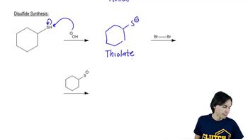 The mechanism of Disulfide Synthesis.