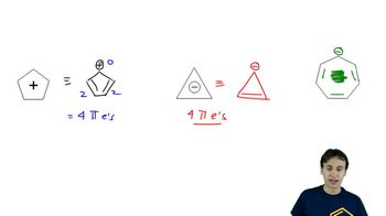 Count the pi electrons present