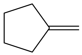 Cyclic compound with no substituents or functional groups shown.