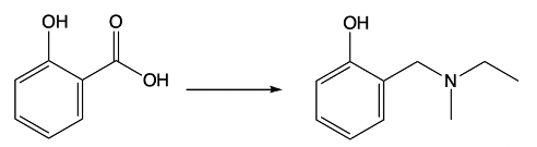 transformation reaction of salicylic acid