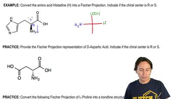 Converting Bondline to Fischer Projection